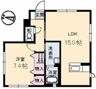 シャルムウエバラ A棟の間取り画像