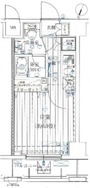 プレール・ドゥーク東京NORTHⅡの間取り画像
