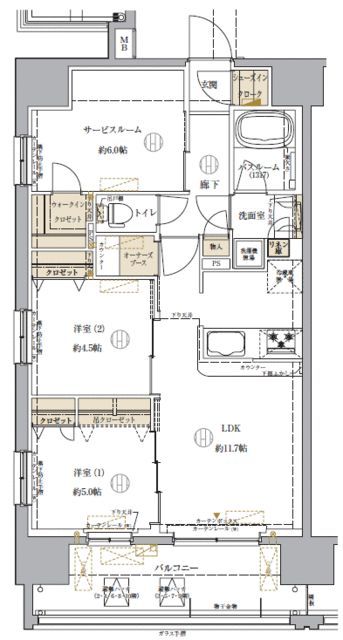 間取図