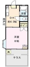 サンハイム領家の間取り画像
