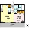 D-ROOM隈府 B棟の間取り画像