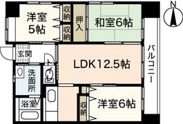 ワイビルの間取り画像