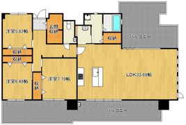 LEGEND111の間取り画像