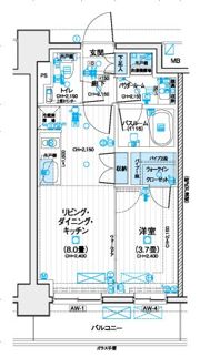 デュオステージ海老名Ⅱの間取り画像