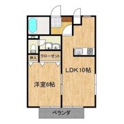 プルミエール野澤B棟の間取り画像