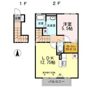 シャルマン楠の間取り画像