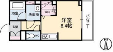 シャーメゾンステージ宇品東の間取り画像