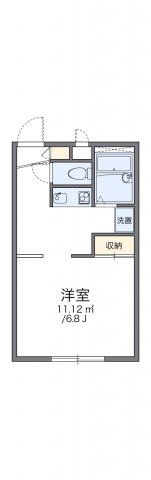 レオパレスアルファの間取り画像