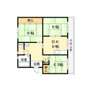 富田団地73号棟の間取り画像