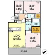 ロイヤルサンBの間取り画像