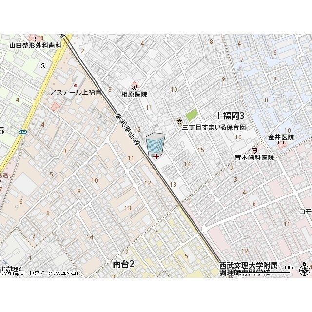 近くに施設あり