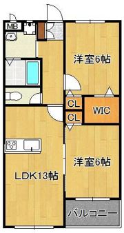 プレステージ嵐山IIの間取り画像