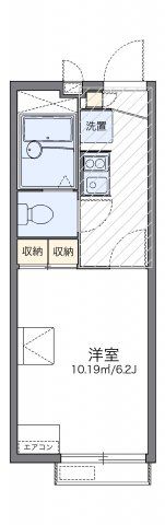 レオパレスイーストⅡの間取り画像