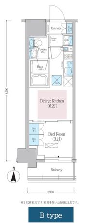 アーバネックス蔵前レジデンスの間取り画像