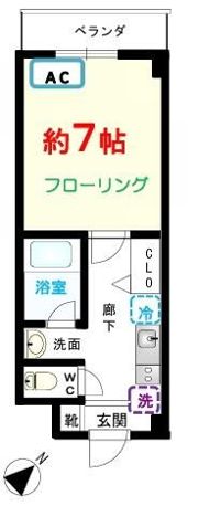 ペジブル吉祥寺の間取り画像