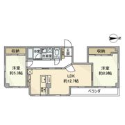 サンハイツ高橋の間取り画像