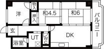 第1パールマンションの間取り画像