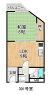 新遠里小野マンションの間取り画像