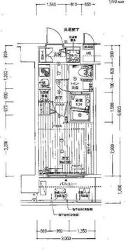 クレアート大阪トゥールビヨンの間取り画像