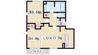 プランドールハイムの間取り画像