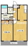 ベルヴィ栗東の間取り画像