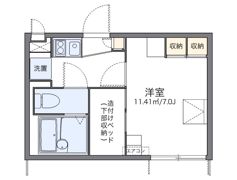 レオパレスシェーネの間取り画像