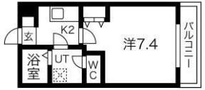 クレフラスト野並B棟の間取り画像