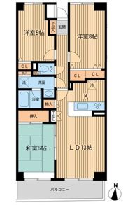 プロスペクト浦和常盤の間取り画像