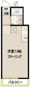 中野一丁目コーポの間取り画像