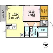 リベルテ立花の間取り画像