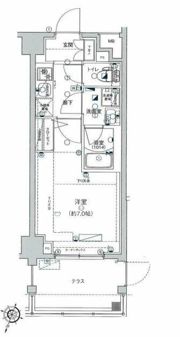 レア横濱天王町弐番館の間取り画像