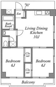 パークサイド砧の間取り画像