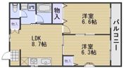 Precious-Kの間取り画像