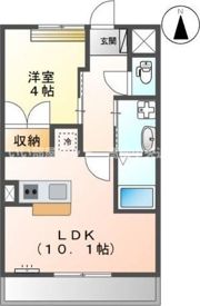 エクセルの間取り画像