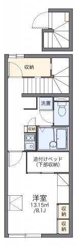 レオパレスエトワールの間取り画像