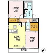 オーキッドコート D棟の間取り画像