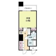 メゾン・ド・ヴィレ大阪城公園前の間取り画像