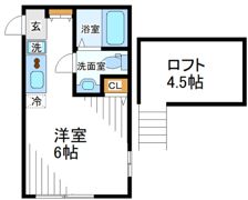 クレストコート上永谷の間取り画像
