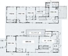 秋谷リバーサイドHOUSEの間取り画像