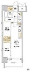 リビオメゾン新大阪の間取り画像