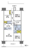 イニシア川口西青木の間取り画像