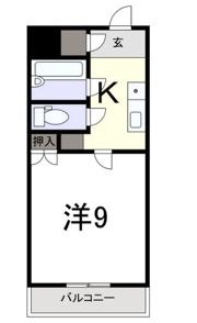 サウスコーポの間取り画像