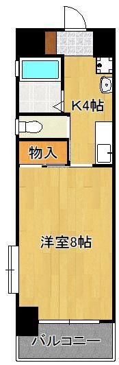 ヴィラコート戸畑元宮の間取り画像