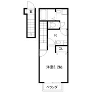 ポミエ旭ヶ丘の間取り画像