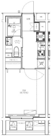 GENOVIA学芸大学の間取り画像