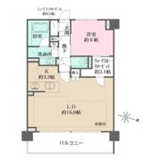 ザ・パークハウス横浜港南台の間取り画像