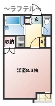 ウィスタリアの間取り画像