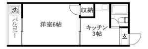 山本アパートの間取り画像