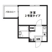 パレス和田町の間取り画像
