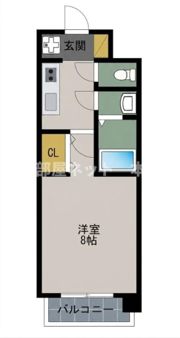 レジデンシア原の間取り画像
